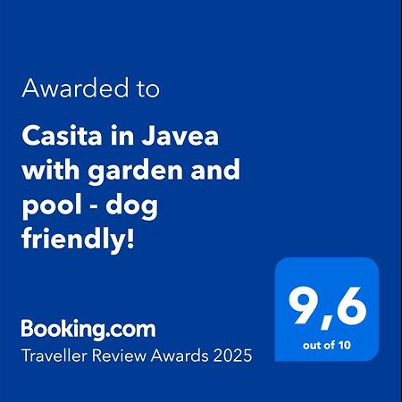 Casita In Javea With Garden And Pool - Dog Friendly! Экстерьер фото